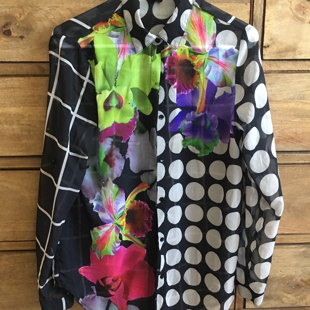 Desigual Collared Button Up